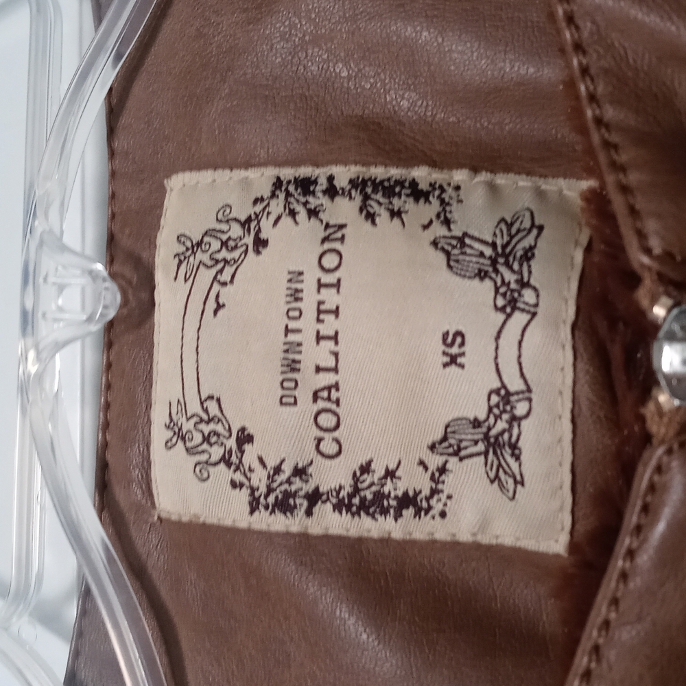 Downtown collation jacket brown xs zip up - Picture 3 of 4